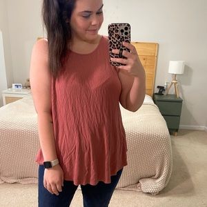 Old Navy Ribbed Knit Luxe Tee, size XL